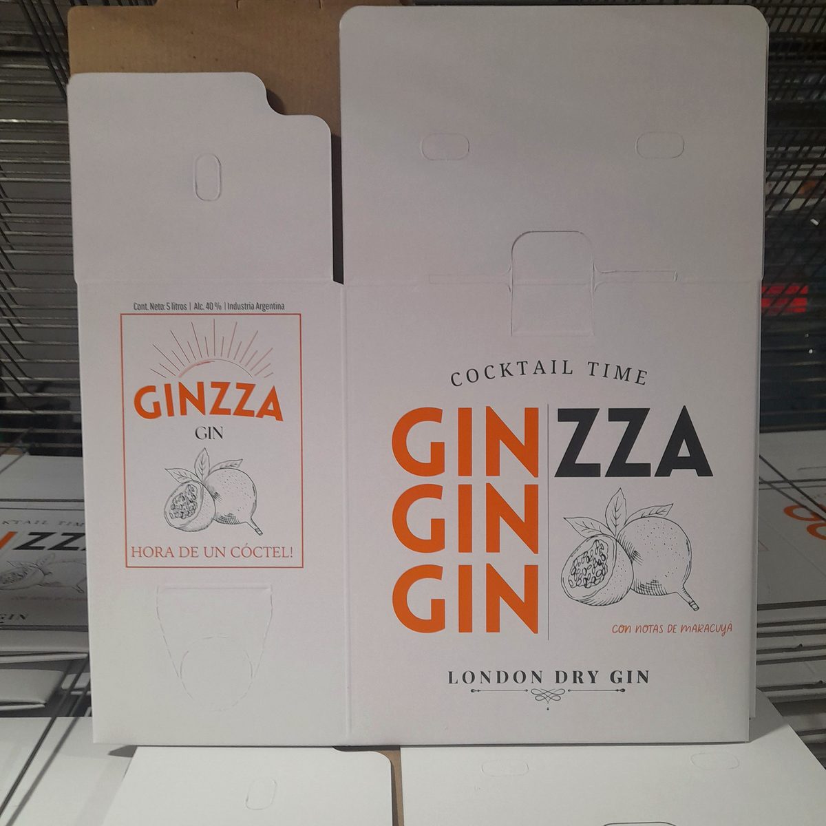 Packaging Ginzza Gin